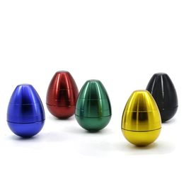 Aluminum alloy 58MM color eggs four-layer tumbler grinder