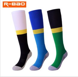 Long tube children's football socks breathable wicking towel bottom youth football socks