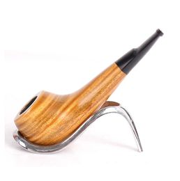 New Type Direct Selling Green Sandalwood Pipe Classic Hand Chicken Leg Pipe Tobacco Fittings Wholesale Direct Selling