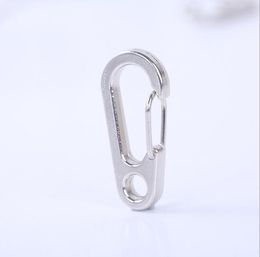 free shipping Compact mini D key chain fast hook mountain buckle