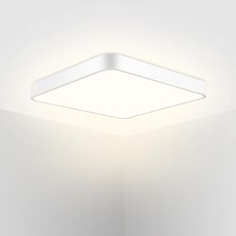 Ultrathin square bedroom lamps light modern minimalist Nordic living room dining hall aisle high performance LED ceiling lights