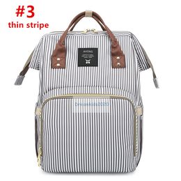 Stripe series Diaper bag,large-capacity multi-function bag,backpack,handbag Maternity Nappy Bag Travel Backpack Desiger Nursing Bag for Baby