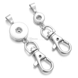 Noosa Chunks pendant Key Ring Jewellery 12mm 18mm Snap Buttons Keychains Keyring Jewellery For Men & Wome