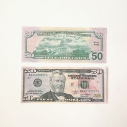 Festives Prop Money 20 50 100 Dollar Fake Money counting Kids money for movie film video 200 500 Euro Festive Party Supplies