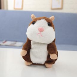 Kids Toy Plush Animals Talking Hamster Mouse Cute Speak Sound Record Hamster Talking Record Mouse Stuffed Pet Plush Toy BT5437