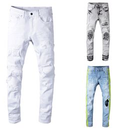 Fashion-2019 New Italian Style Fashion Skinny Jeans Stretch Casual Men Jeans Designer Classical Men High Quality