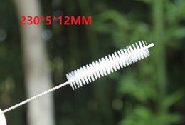 big size 2305012mm straw cleaning brush stainless steel wash drinking pipe straw cleaning brushes via dhl fedex ups