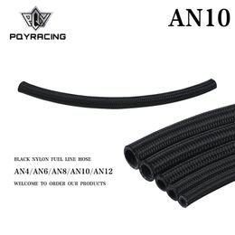 PQY - 10 AN Pro's Lite Black Nylon Racing Hose Fuel Oil Line 350 PSI 0.3M PQY7314-1