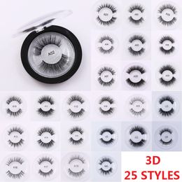 3D Mink Eye Lashes Crisscross False Eyelashes Handmade Soft fluffy Dramatic Full Strip Lashes