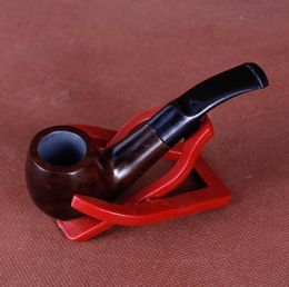 Mini ebony small pipe bending hammer removable Philtre core portable palm pipe tobacco wholesale