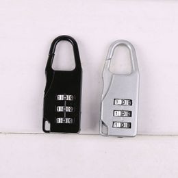 Número de código senha bloqueio de discagem Digit Combinação Cadeado Segurança Viagens Safe Lock para Cadeado fechamento da bagagem de ginástica