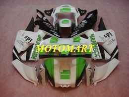 Motorcycle Fairing kit for HONDA CBR600RR CBR 600RR 2003 2004 CBR 600F5 CBR600 03 04 ABS White green Fairings set+gifts HM11