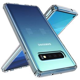 For Samsung Galaxy S10 Case Hybrid Clear Slim Thin Shockproof Armor TPU Bumper Protective Case Cover for Samsung Galaxy S10 Plus S10 Lite