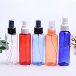 Wholesale 120ml transparent plastic spray bottle 120cc fine mist perfume bottles cosmetic containers free shipping WB2156