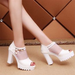 Hot Sale- 2018 Nouveau Chaussures Femme Zapatos Platform Peep Toe Wedges Shoes For Women Scarpe Donna Dames Schoenen High Heel Sandals