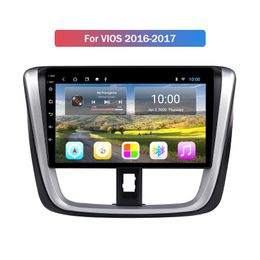 2G RAM Car Radio Multimedia Android 10 Video Player Navigation GPS For Toyota VIOS 2016-2017