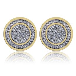 Iced Out CZ Diamond Zirconia Stud Earrings for Men and Women - Hip Hop and Hiphop Fashion dainty jewelry