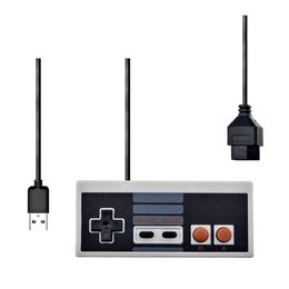 For NES Wired USB Controller Gamepad PC/USB/NES Computer Video Games Mando Handle Retro USB For NES Joystick Controle