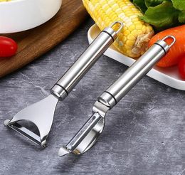 Top Choice Food Grade 18/10 Stainless Steel Peeler, Two Types Kitchen Use Metal Peeler Vegetable Peeler SN2648