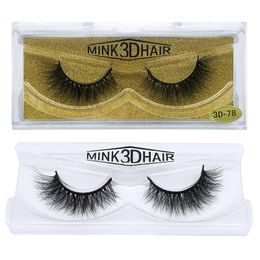 Dropshipping 25 styles 3D Mink Lashes Thick Real Mink HAIR False Eyelashes Natural For Beauty Makeup Extension Fake Eyelashes False Lashes