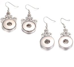 Noosa Snap Earrings 18mm Snap Buttons Earrings Charm Jewelry Dangle Earrings Jewelry for Women Party Gift