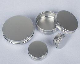 30ml Aluminum Lip Gloss Container 30g Lipstick Box Metal Jar Lip balm Cosmetic Packaging storage box