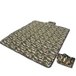 180x150cm Camouflage Camping Mat Picnic Blanket Foldable Climb Blanket Outdoor Waterproof Beach Blanket For Multiplayer Picnic Free Shipping