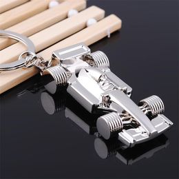Cool Car Key Chain Key Ring F1 Racing Car Keychains Creative Metal Keychain For Fans Men Gifts