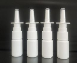 Wholesale 1000 pcs 10ml White Empty Plastic Nasal Spray Bottle 10ml Nasal Atomizers SN2831