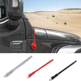 17CM Antenna Metal 3 Color For Jeep Wrangler JK JL High Quality Auto Exterior Accessories