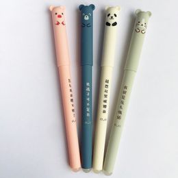 Erasable Pen Pig Panda Erasable Gel Pens Neutral Pen for Students School Office Supplies