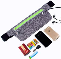 Universal Waterproof Running Jogging Bag Sport Fanny Pack Travel Sports Gym Waist Belt Pouch Bags Case Cover Pocket for Phone 7 5.5 S9