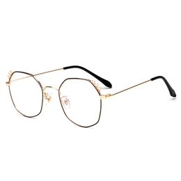 Wholesale-New Simple Multi-purpose Eyeglass Frame Wholesale Full-frame Fashion Flat Irregular Myopia Sunglasses Frame