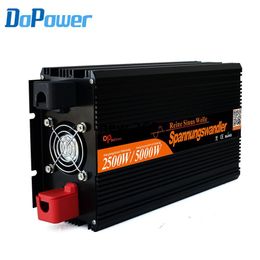 Freeshipping inverter 12v 220v 2500w(5000wpeak) pure sine wave inverter with remote controller for home office or camping power supply