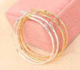 Charm Ear Stud Earings Jewellery Accessories Simple Earring Hoop Huggie Smooth Circle Earrings Golden Silver Plated Ear Eardrop Jewellry