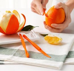 free shipping 15cm Long section Orange or Citrus Peeler Fruit Zesters Compact and practical kitchen tool