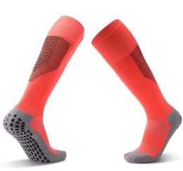Dispensing antiskid football socks thickened towel bottom knee length socks comfortable breathable socks straight fitness yakuda sports wear