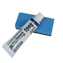 Car Body Compound Scratch Repair Wax Paint Scar Remover Paste With Sponge Brush