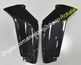 Carbon Fibre Head Intake Tube Duct Cover For Yamaha YZF1000 R1 1998 1999 2000 2001 YZF 1000 Motorbike Fairing Parts Aftermarket Kit