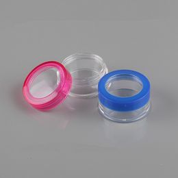 10g Empty Plastic Cosmetic Makeup Jar Pots,Eyeshadow Cream Lip Balm Container Box Fast Shipping F3408