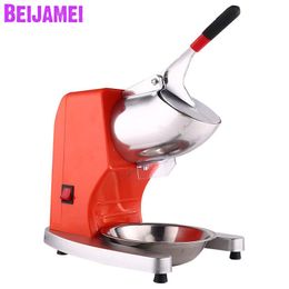 BEIJAMEI Promotion 95KG/H Electric Ice Crusher Smoothie Shaver Home Ice Block Breaking grinder Machine 220V