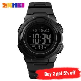 SKMEI Outdoor Sport Watch Top Luxury Brand Fashion Multifunzione 5Bar Orologio impermeabile Uomo Orologi digitali reloj hombre 1423