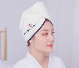 Microfiber Hair Towel Wrap for Women Super Absorbent Quick Dry Hair Caps For Drying Curly Long & Thick Hair