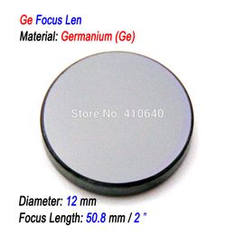 New Product Laser Focus Len With Ge Germanium Material Diameter 12 mm FL 50.8 mm SPECIALLY for 30 to 50 W LASER SEAL MACHINE