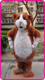 Professional custom Hamsters Mascot Costume cartoon Guinea pig animal character Clothes Halloween festival Party Fancy Dress