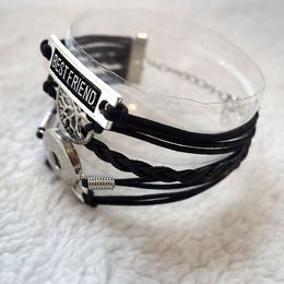 Wholesale-Leather snap Metal Snap Button Cuff Bracelet Interchangeable Jewellery Ginger Snaps Jewellery diy bracelet