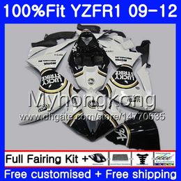 Injection For YAMAHA YZF 1000 R 1 YZF R1 2009 2010 2011 2012 241HM.48 YZF-1000 Lucky Strike hot YZF-R1 YZF1000 YZFR1 09 10 11 12 Fairing Kit