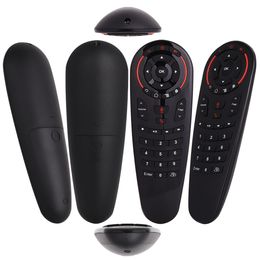 G30S Air Mouse Remote Control 2.4G Wireless Voice Universal 33 keys IR Program learning Gyro Smart for Android tv box mini PC