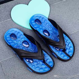 Designer sandals men slippers Summer beach slipper Outdoor Leisure beach Slippers trend lightweight air cushion flip flops top quality