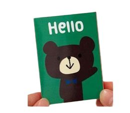 New cute cartoon animals Notepad / Memo pad / Paper sticky note / message post Notes & Notepads free shipping 90pcs